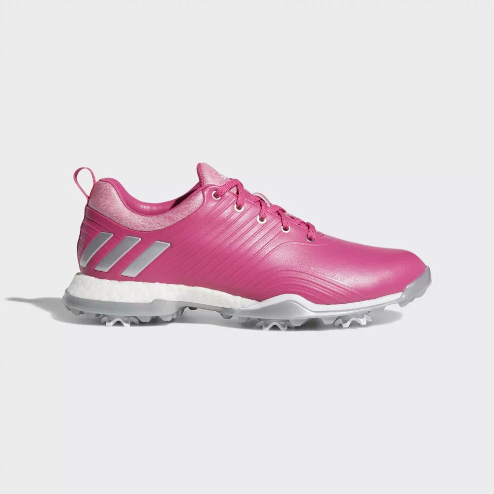 Adidas Adipower 4orged Tenis De Golf Rosas Para Mujer (MX-36203)
